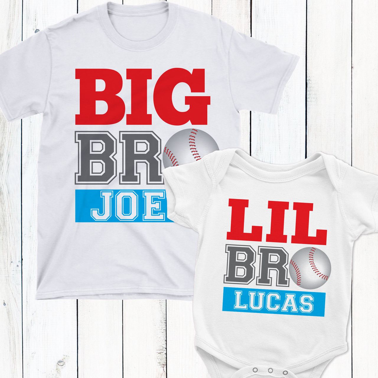 personalized baseball shirts for family