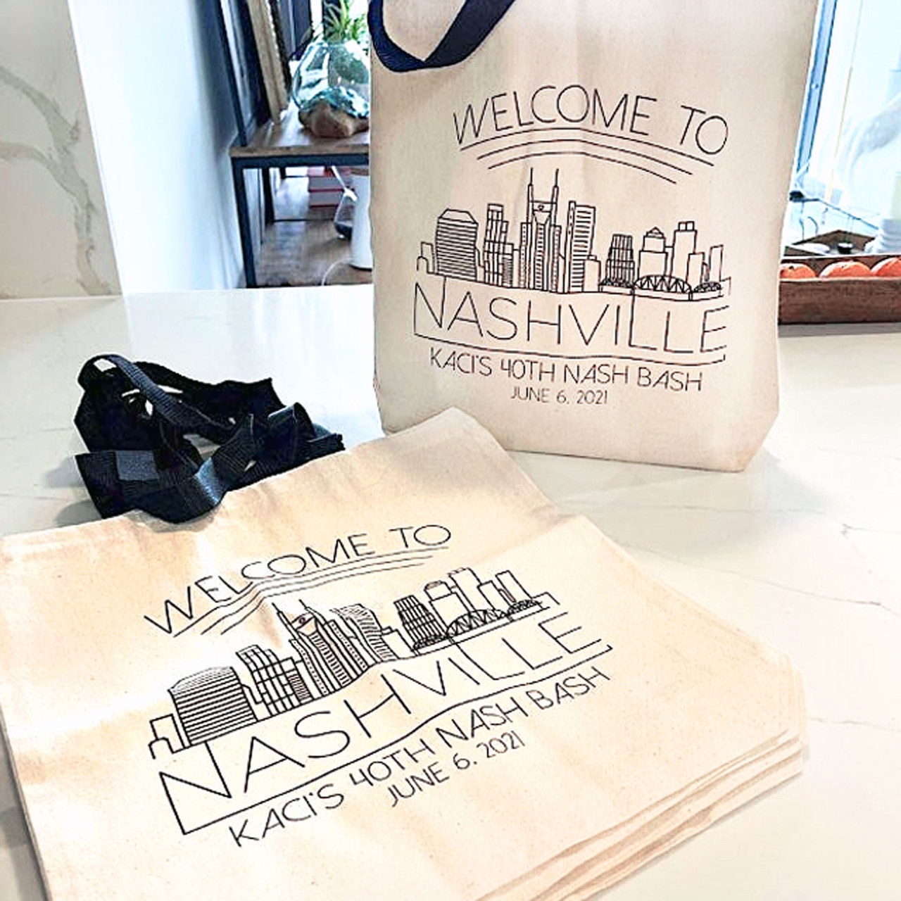 Bachelorette Party Nashville Tote Bags | Boots Booze and Besties Tote -  ilulily designs