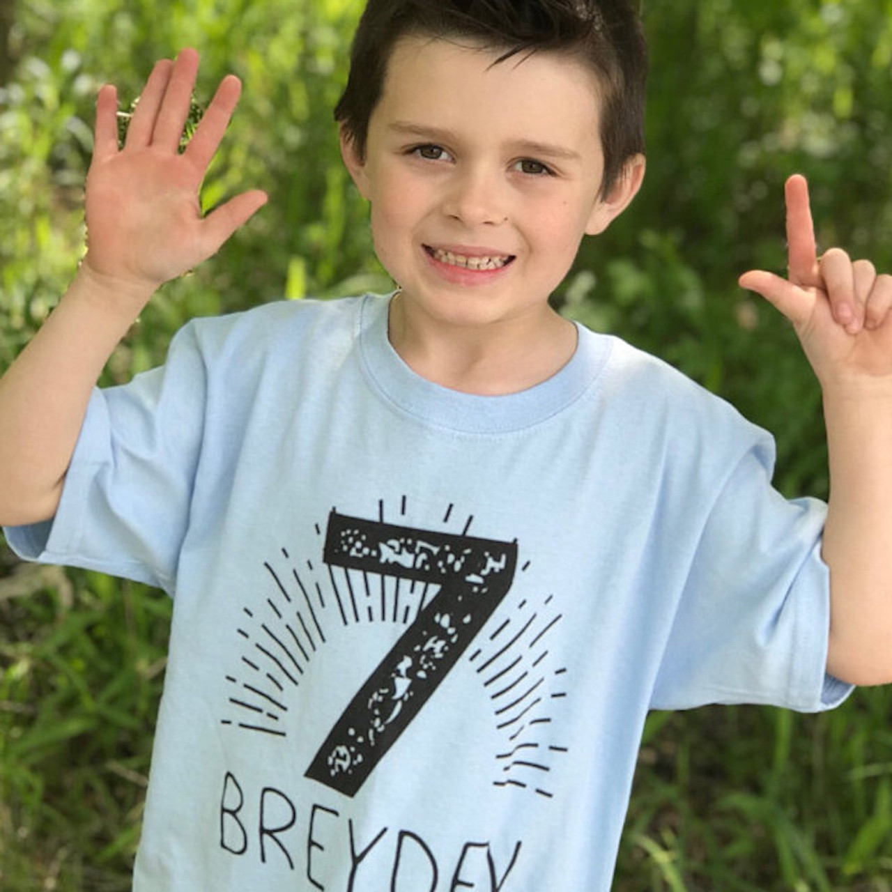 Custom birthday shirts for toddlers clearance