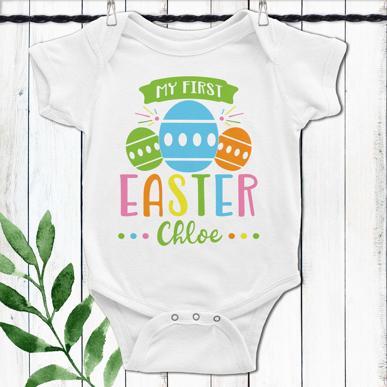 Newborn Bodysuits My First Easter Baby Boy Outfit My First Easter