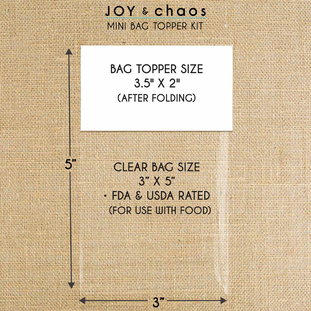 Classic Easter Custom Candy Favor Bag Kit - Treat Bag Tops + Clear Favor  Bags