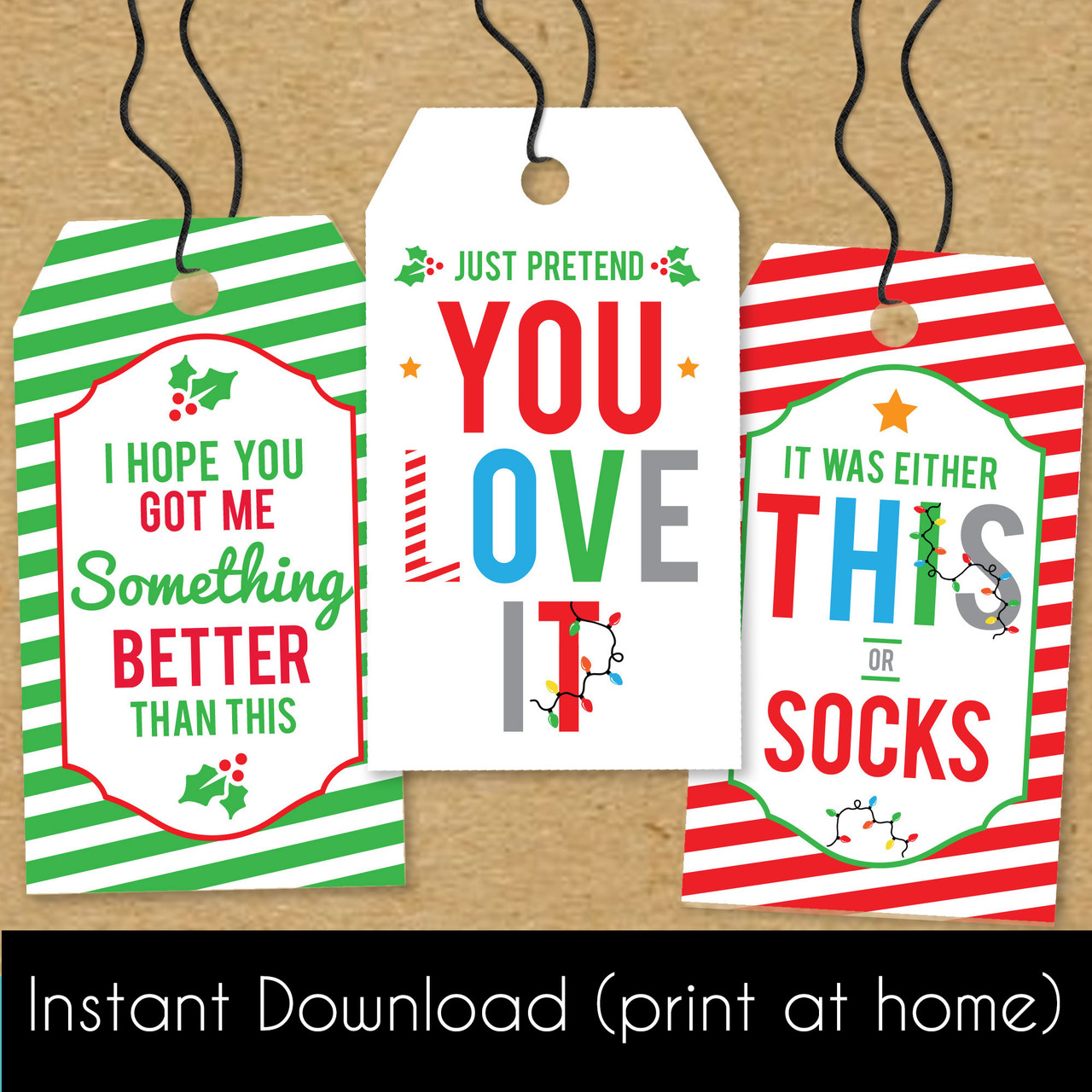 Free Printable Christmas Wrapping Paper: Instant Gift Wrap Story