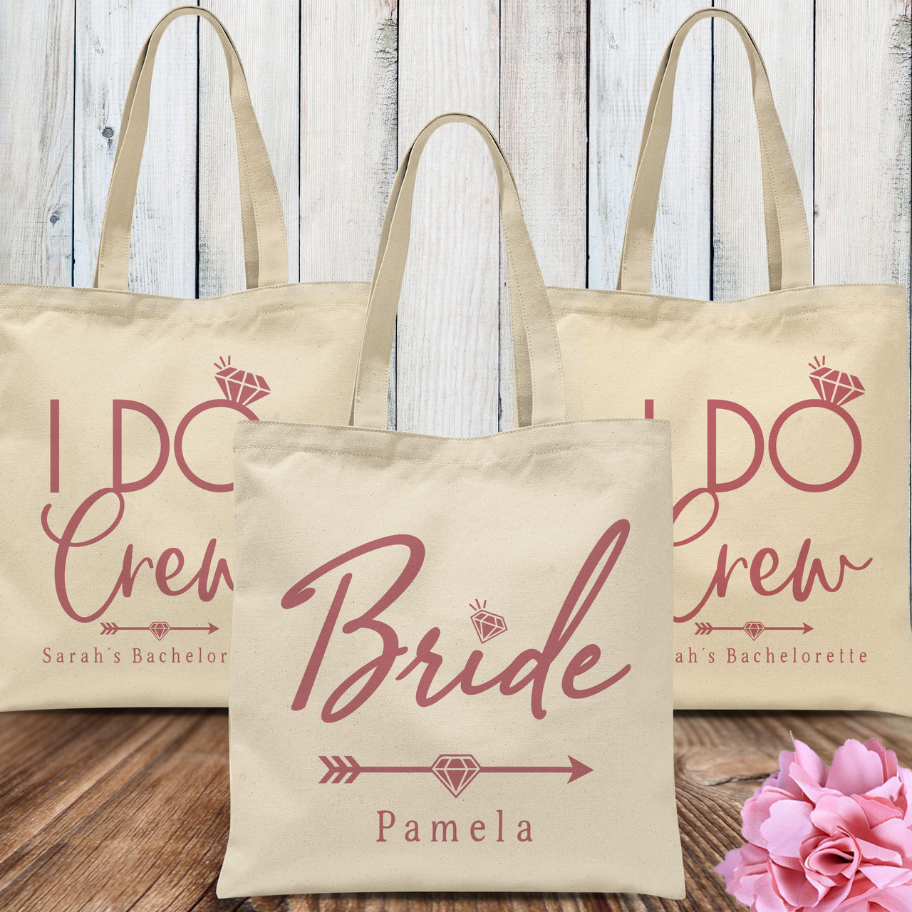 Personalized tote bags made with Cricut Explore (and a breast story).