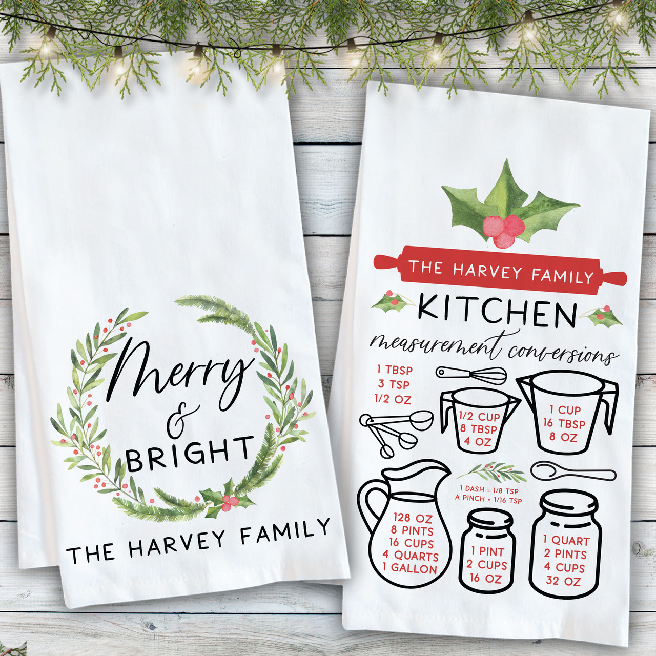 15 Best Christmas Tea Towels - Cute Christmas Kitchen Accessories