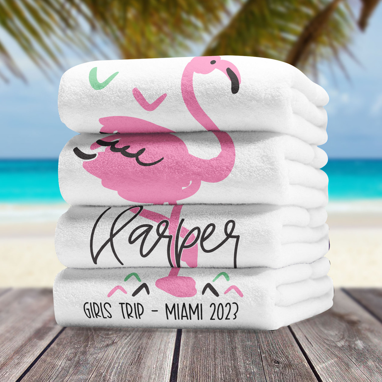 Pink Girlie Beach Towel Pink Beach Towel Princess Beach Towel Oversized  Towel GIft for Her Bachelorette Beach Towel Bachelorette Gift