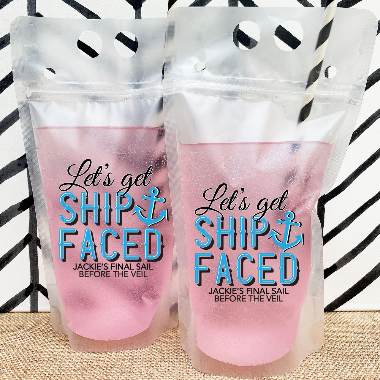 Drink Pouches Bachelorette Party READY TO SHIP Screen 