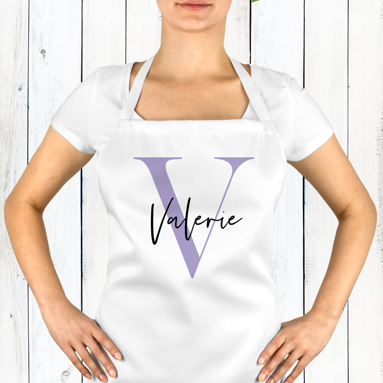 Customized aprons for women's cheap