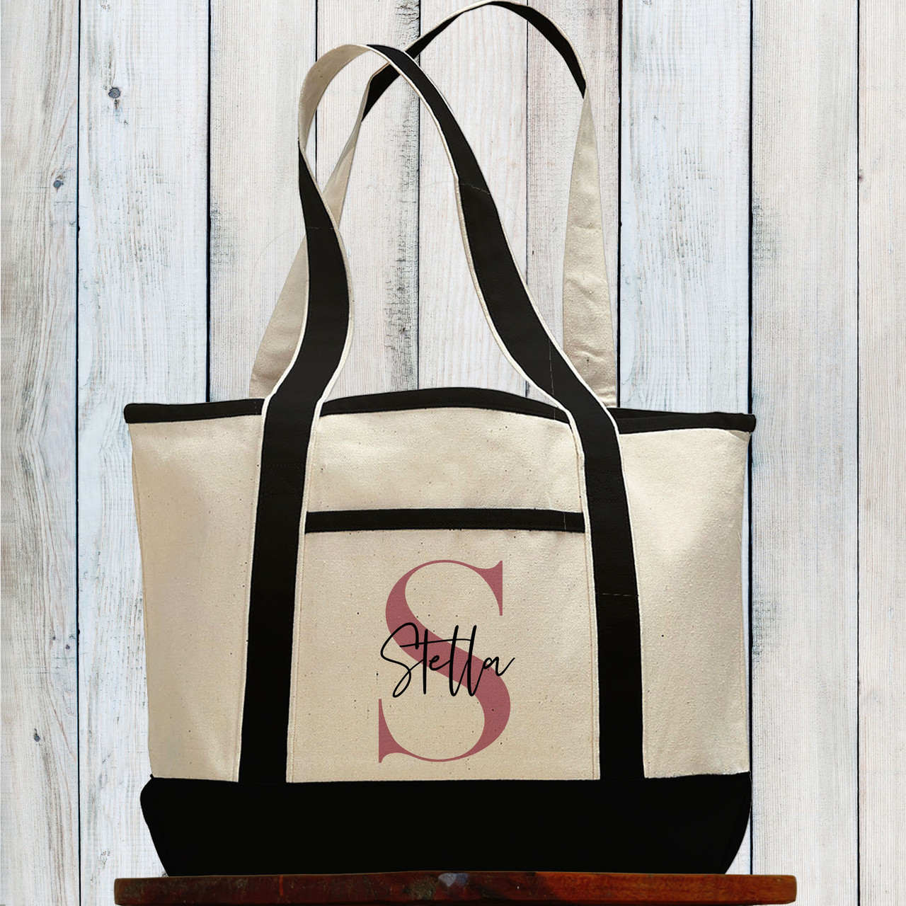 Personalized Name Tote/personalized Tote Bag/custom Logo 