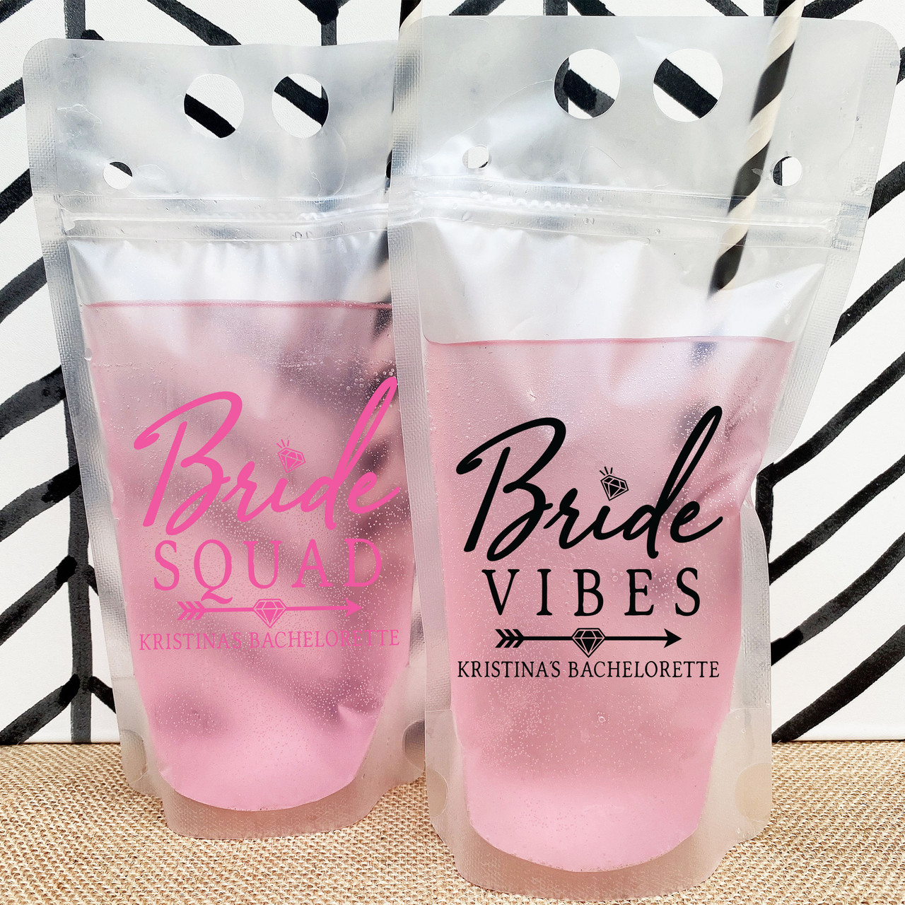 Personalized Party Cups, Bridesmaid Party Cups, Bachelorette Party Cups,  Bridal Party Favors, Bachelorette Party Favors, Wife of the Party 