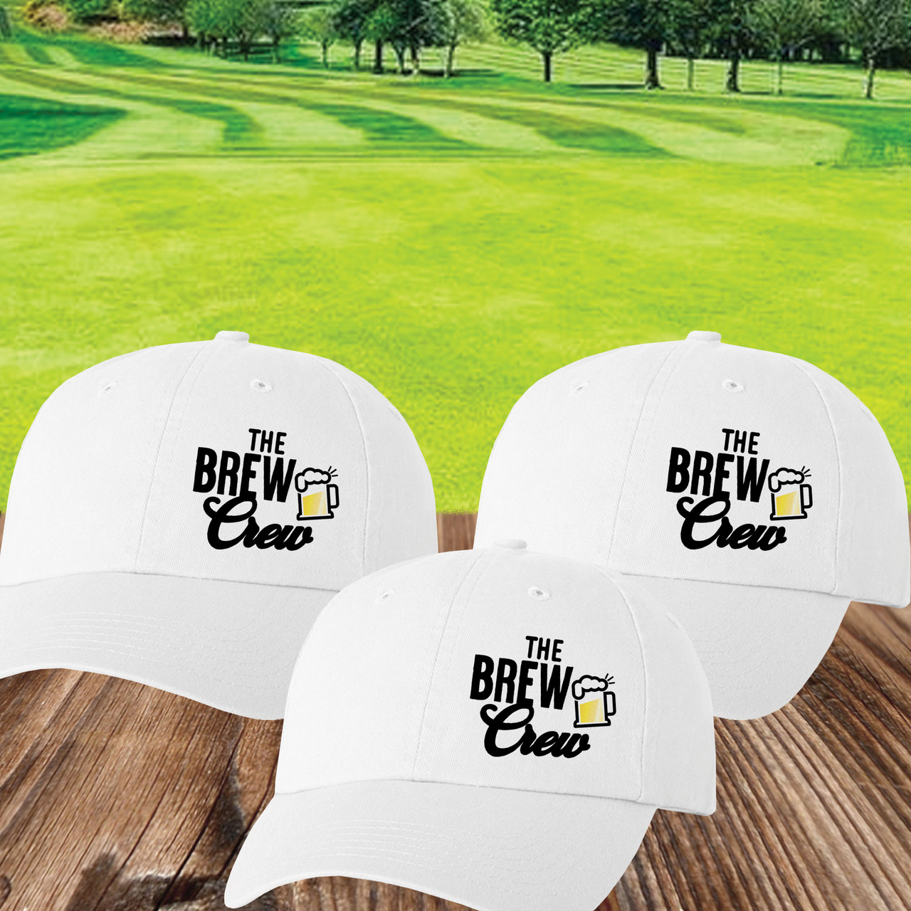 Bachelor Party Trucker Hats | Personalized Trucker Hat | Brew Crew Green