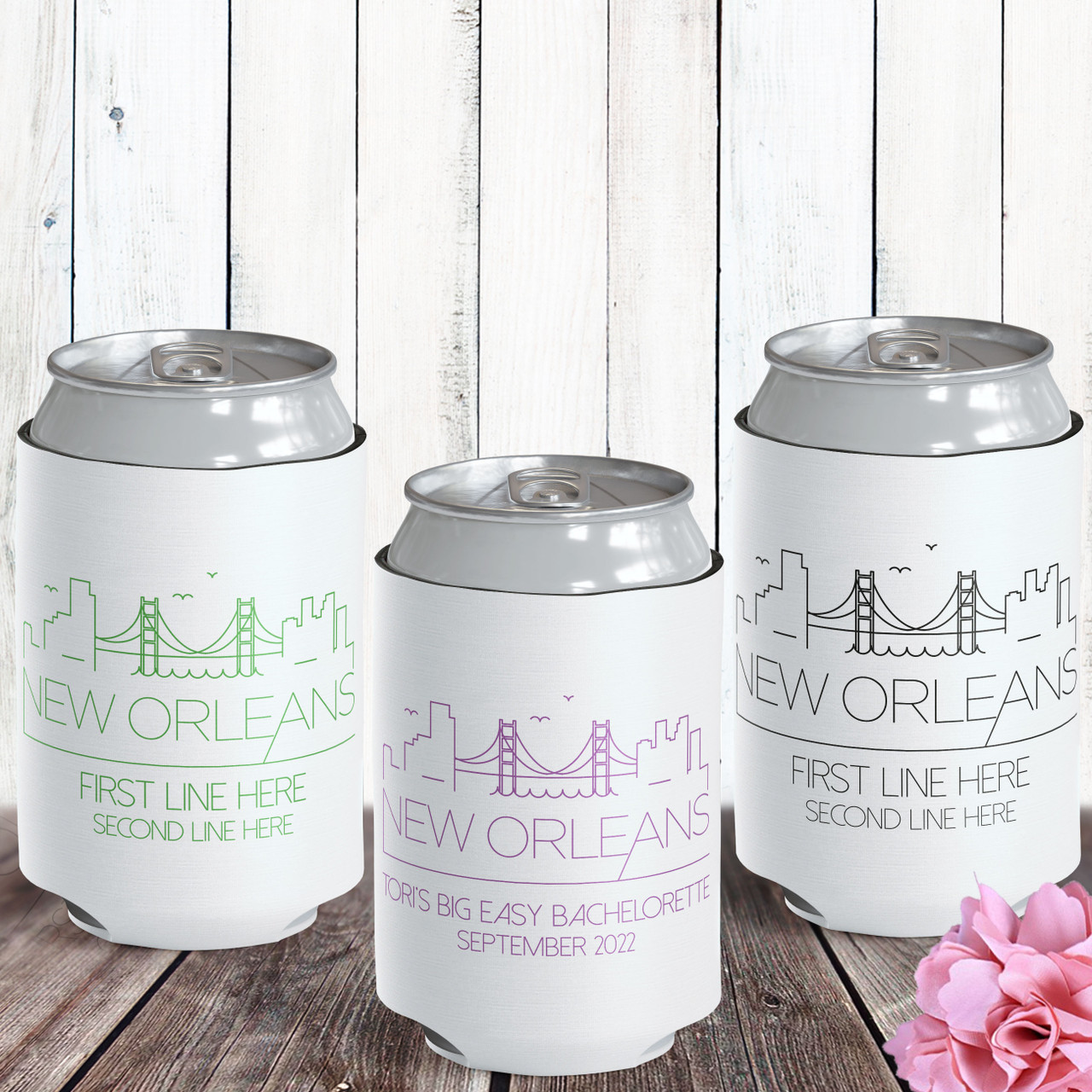 Custom coolers: print personalized can coolers