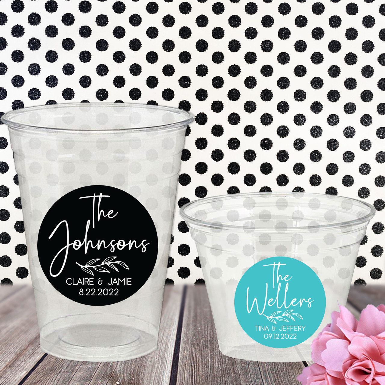 Personalized Cups Custom Cups Wedding Cups Wedding Favors for