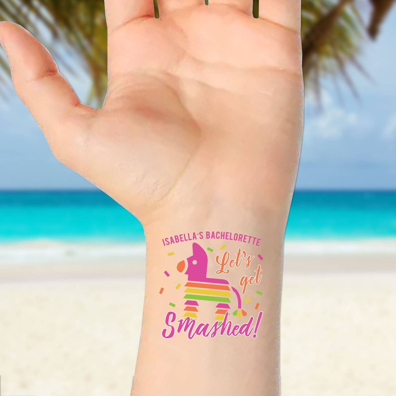 15 Custom Bachelorette Party Temporary Tattoos Halloween  Etsy