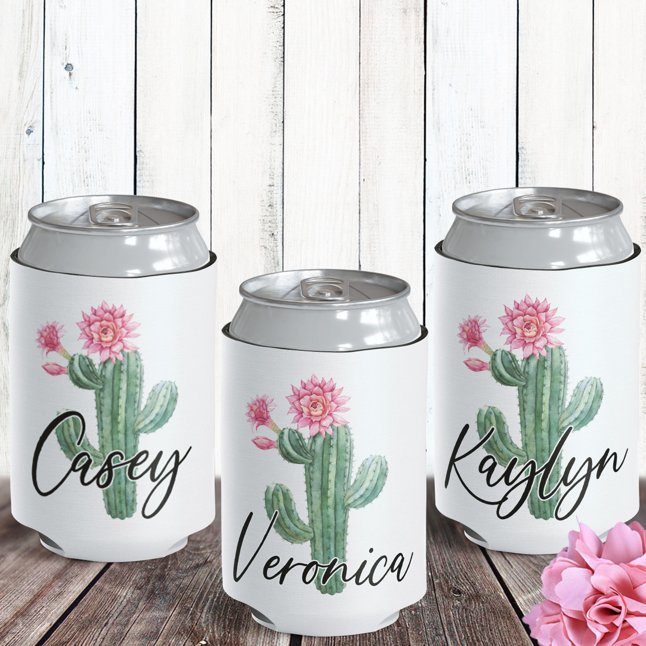 Succulent Can Cooler