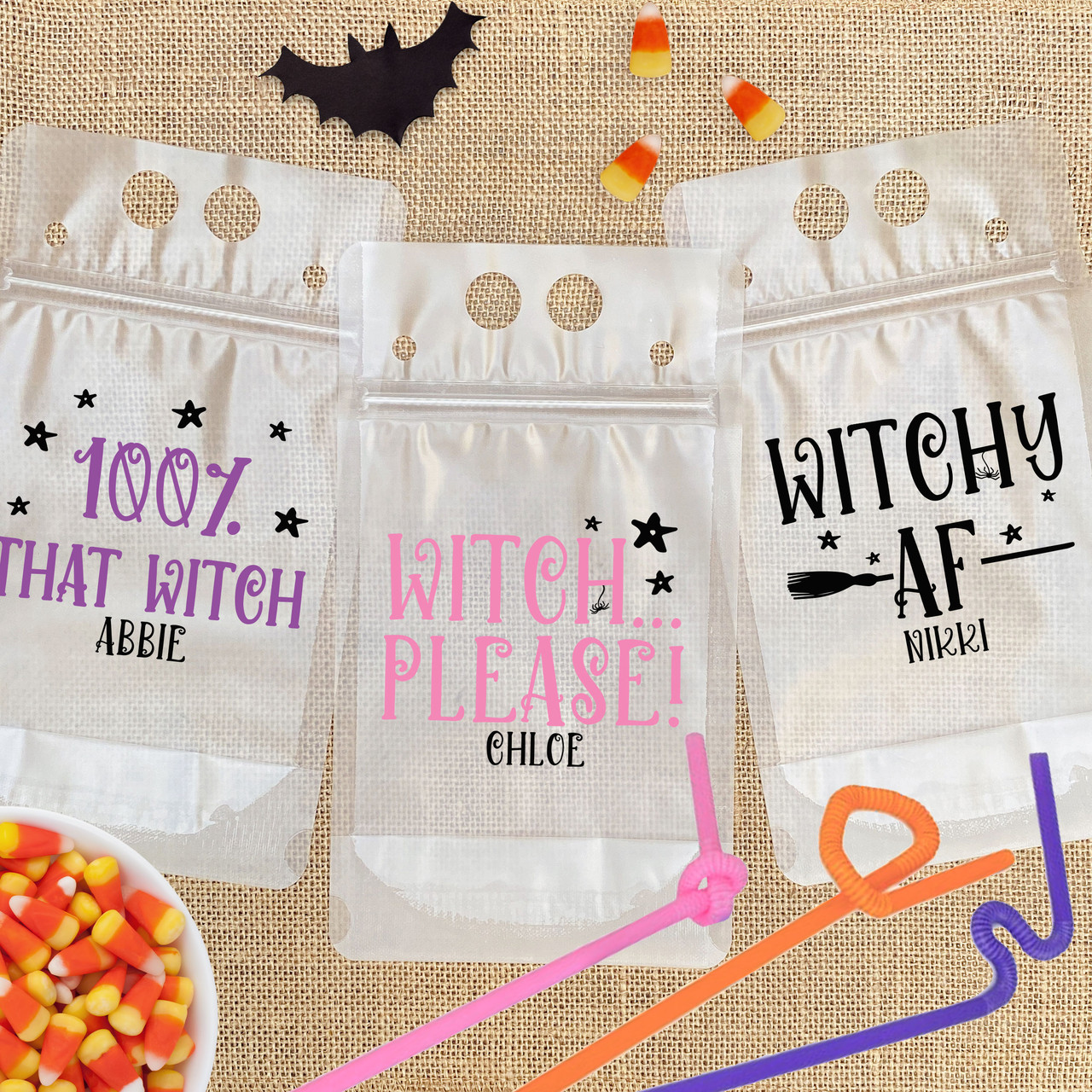 Easy BOO-zy Adult Halloween Party Favors