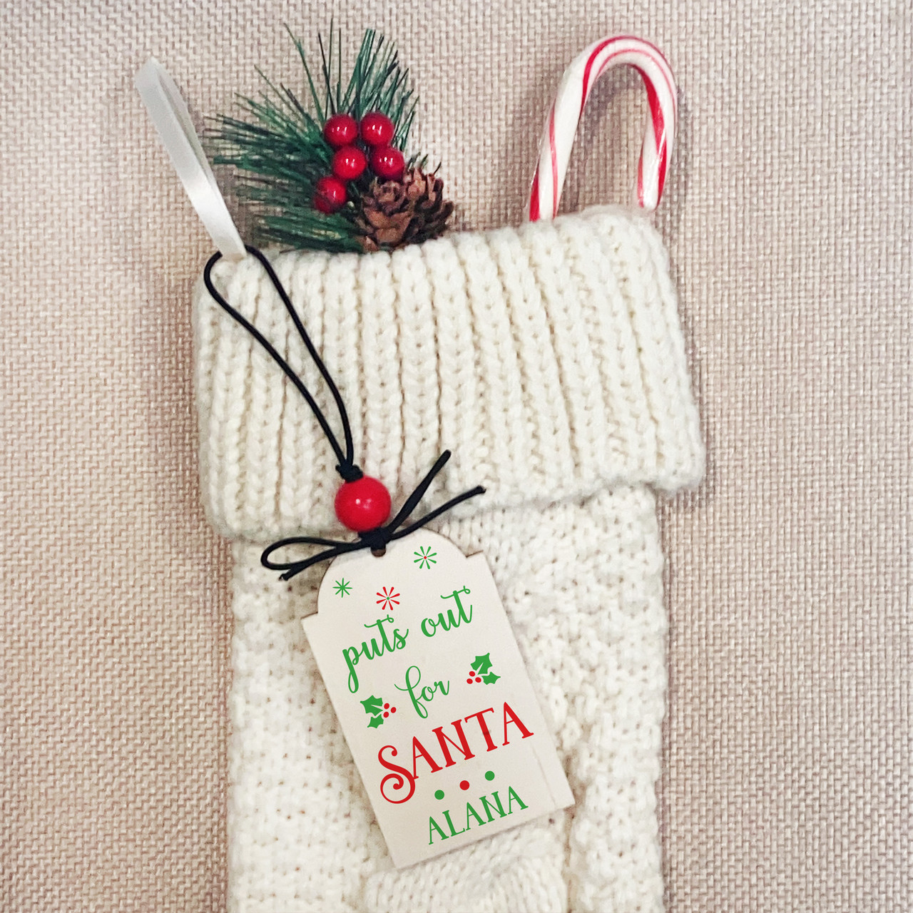 Naughty or Nice Personalized Wood Stocking Tags Your store is not eligible  for the new catalog experience Some of your products, categories and/or  options are not compatible. Learn how to prepare your