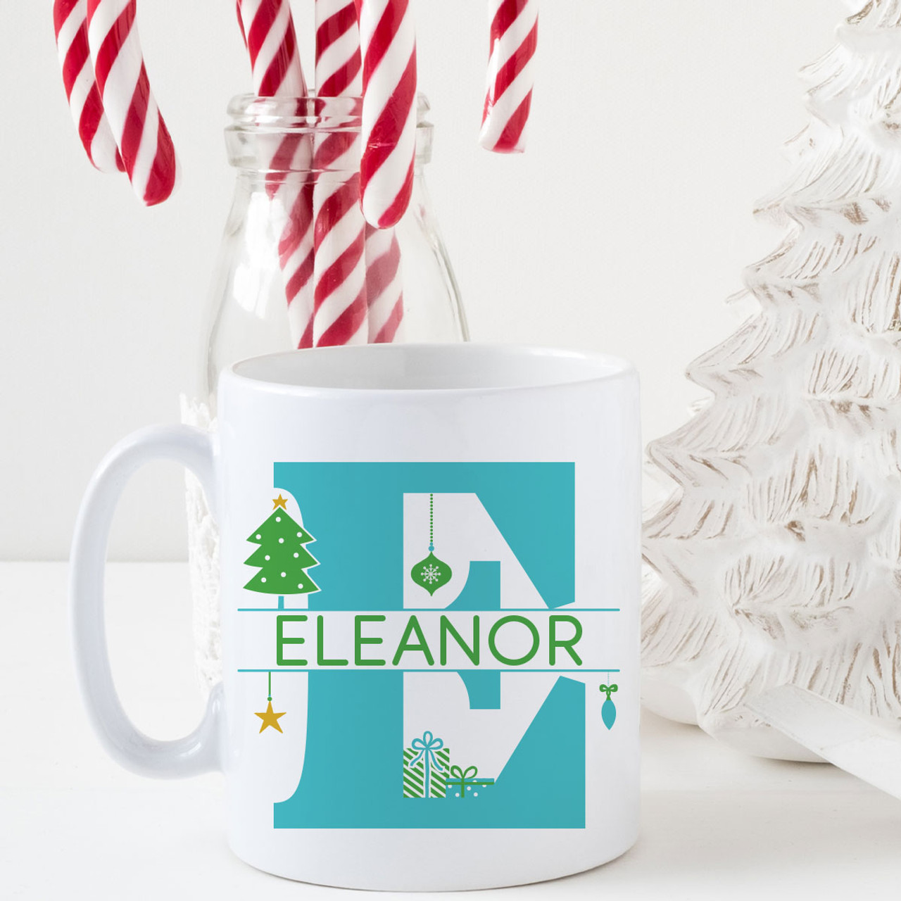 Elf is Back Personalized Kids Christmas Mug - Put it on your Shelf