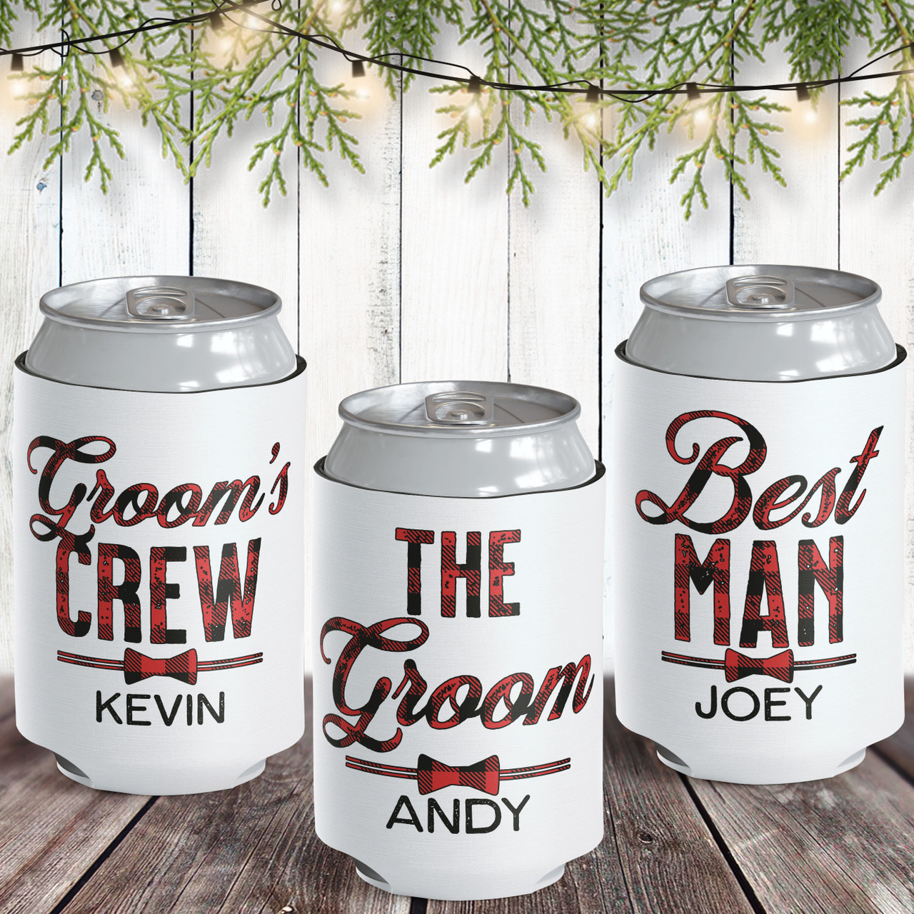 Personalized Stainless Steel Engraved Insulated Beverage Holder 4-IN-1  Customized Can Cooler With Custom Name Wedding, Dad, Groomsman Gift 