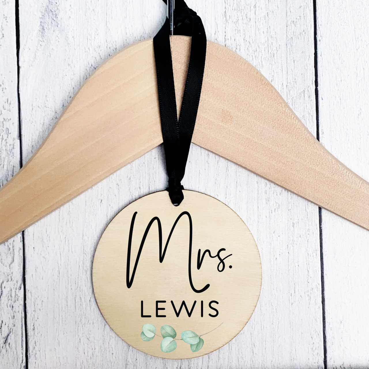 Tropical Floral Mr. and Mrs. Custom Luggage Tags