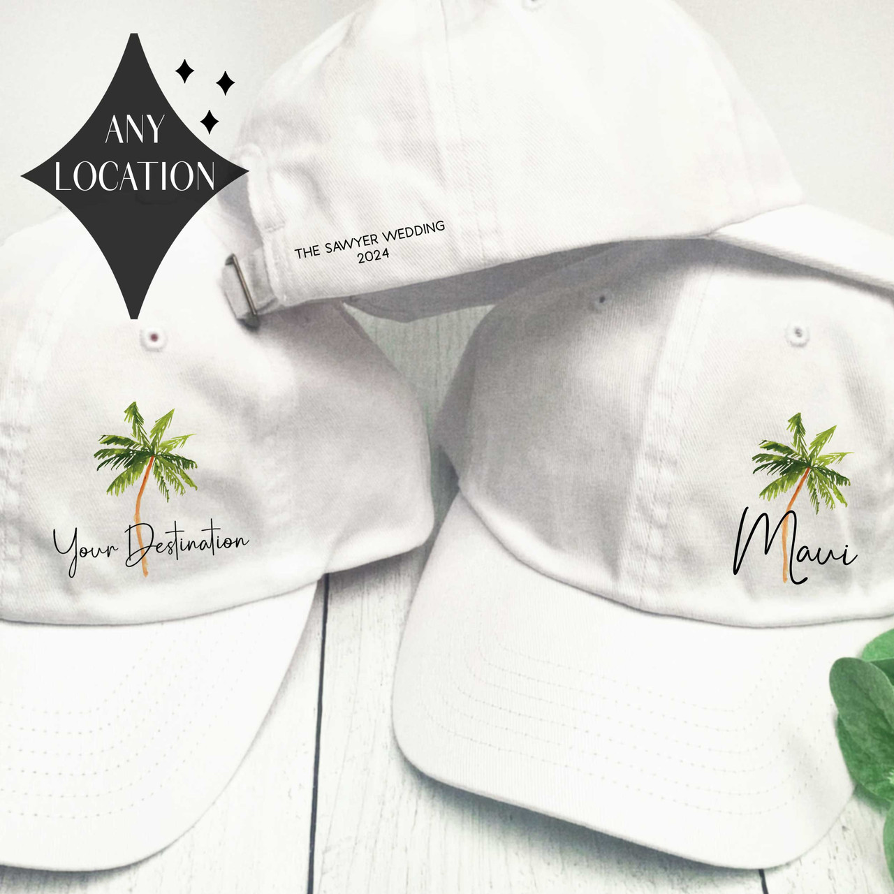 Hawaii Baseball Caps