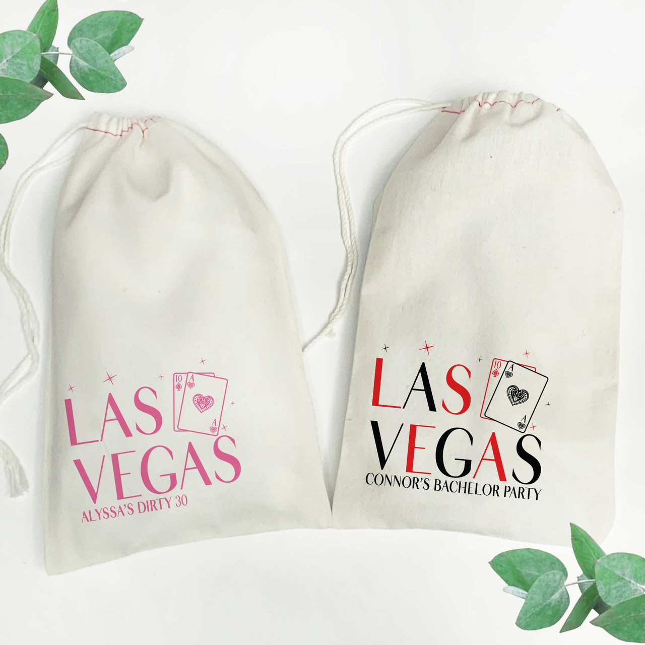 Personalized Las Vegas Tote Bags – Bachelorette & Wedding Welcome