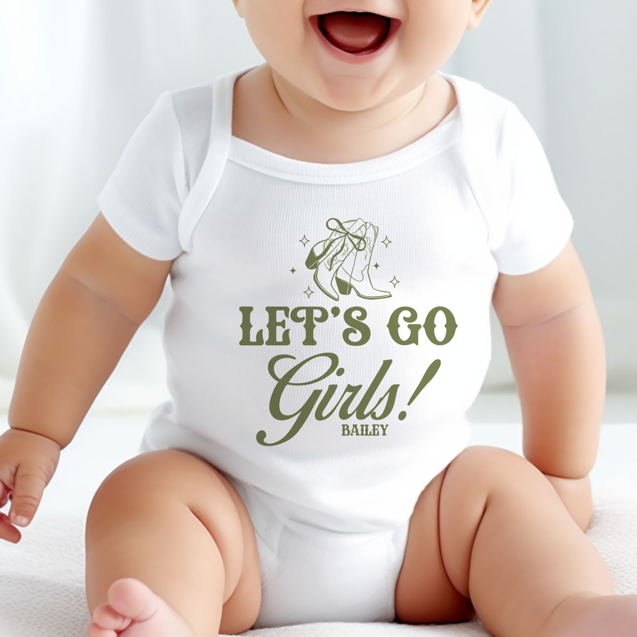 Let's Go Girls Baby Shirt