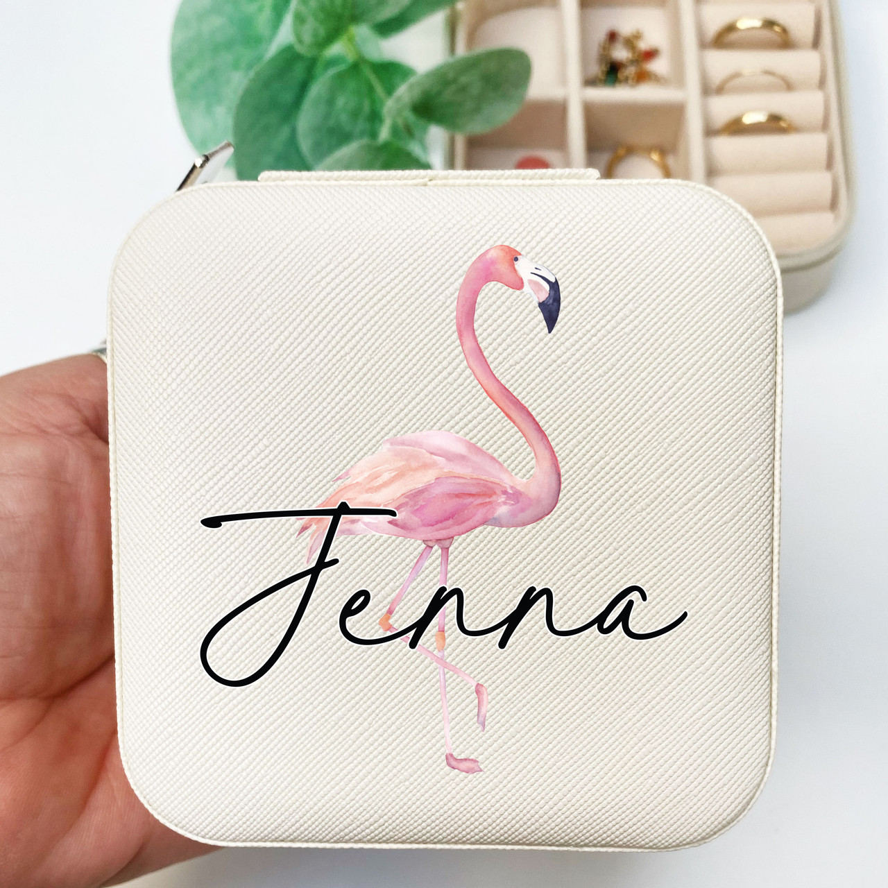 Flamingo Jewelry Box