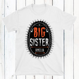 Personalized Halloween Big Sister Shirt + Little Sister Shirt or Bodysuit