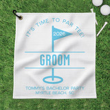 Groom's Crew Bachelor Party Golf Towel