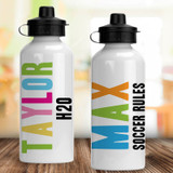 Chunky Colors Brights Water Bottle