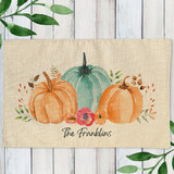 Autumn Watercolor Placemats