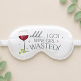 Wine Theme Sleep Masks