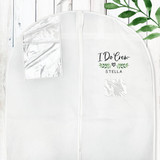 Leaf Heart Bridal Party Garment Bags Leaf Heart Bridal Party Garment Bags