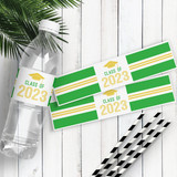 Class of 2023 Graduation Water Bottle Labels