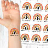 Mod Halloween Rainbow Tattoos