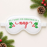 Funny Christmas Sleep Masks