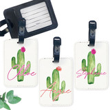 Cactus Luggage Tags