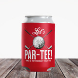 Golf Bachelor Party Can Cozies - Custom Can Coolers for Groomsmen - Personalized Golf Can Sleeves - Groomsmen Golfing Bachelor Party Favors