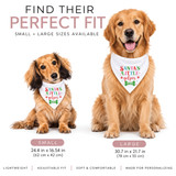 Santa's Little Yelper Dog Bandana
