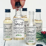 Mistletoe Spirits Mini Bottles