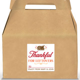 Thankful For Leftovers Labels