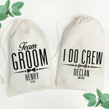 Suit Up Team Groom Gift Bags