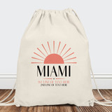 Miami Sunshine Tote Bags