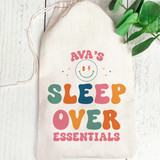 Sleepover Gift Bags - Retro Slumber Party Favor Bags