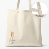 Champagne Tote Bags