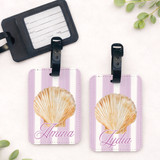 Seashell Luggage Tags