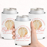 Seashell Can Coolers