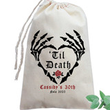 Til Death Skeleton Bags