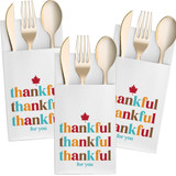 Retro Thankful Napkins Retro Thankful Napkins