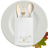 Thankful Grateful Blessed Napkins